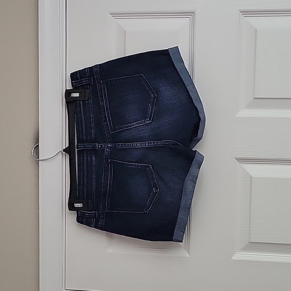 Candie's Women's Cuffed Denim Shorts - Picture 5 of 12